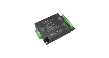 EV4-X – 4-Kanal 8A Konstantspannungs-Power-Repeater, 12–24V DC, PWM-Signalverstärker für LED-Streifen