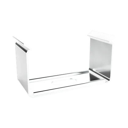Montageklammer SPS-N1_16 aus Federstahl – für LED Alu-Aufbauprofil Exo-N1_16