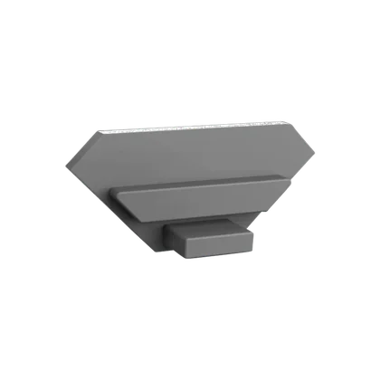 Endkappe für LED Alu Eckprofil Exo-V2_14 + Cover PC45_16