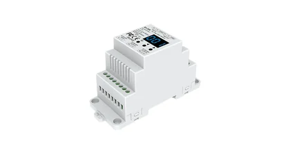 S1-DR DIN DMX512 Triac-Dimmer – 2-Kanal, 230 V AC, 2×1,5A Hutschienenmontage