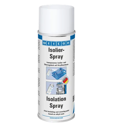 WEICON Isolier-Spray 400 ml, Isolier- & Versiegelungslack für Elektrotechnik