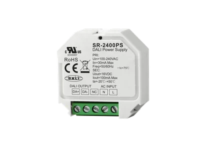SR-2400PS DALI Bus-Netzteil 16V DC 100mA Mini Unterputz-Modul AC 100-240V für DALI / DALI-2 Systeme