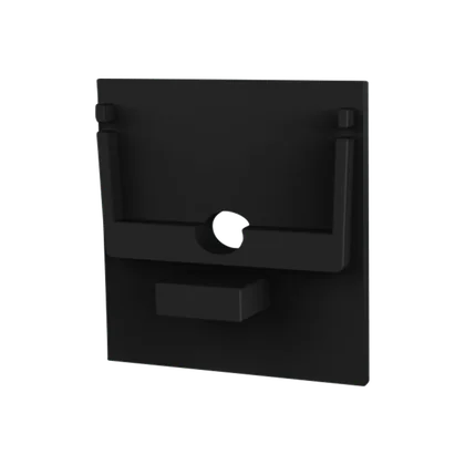 Endkappe für LED Alu Aufbauprofil Exo-N4_24 + Cover PC51 _24