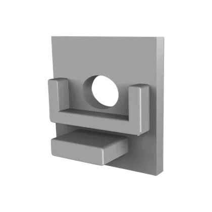 Endkappe für LED Alu Aufbauprofil Exo-A2_13 + Cover PC41 _13