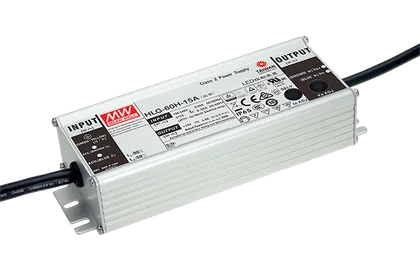 Mean Well HLG-60H-24A LED-Netzteil – 60W 24V DC IP65 Konstantspannung/Konstantstrom, TÜV