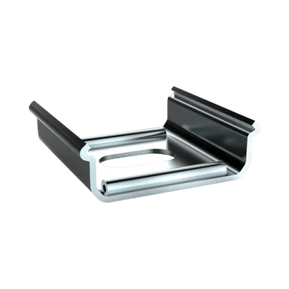 Montageklammer SPS-A2_13/A2F_13 aus Federstahl – für LED Alu-Aufbauprofil Exo-A2_13 U. A2F_13