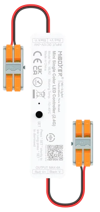 MiBoxer MLR2 Mini LED Controller – für einfarbige LED Streifen, 2,4 GHz Funk, 12–24 V, 6 A