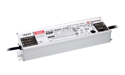 Mean Well HLG-80H-24A LED-Netzteil – 80W 24V DC IP65 Konstantspannung/Konstantstrom, TÜV