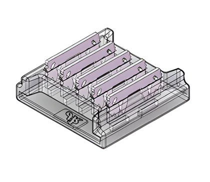 LED Strip-to-Strip Quick Connector – 5-Pin, 12 mm, Solderless for RGBW SMD LED Strips