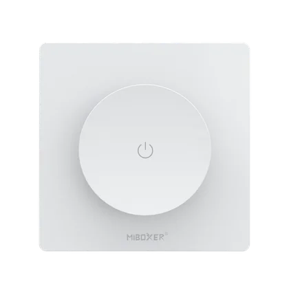 MiBoxer TRI-K1 TRIAC Drehdimmer – für dimmbare LED, Halogen & Glühlampen, 230 V, 1 Zone, 2,4 GHz Funk, bis 300 W