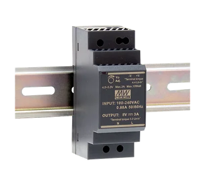 Mean Well HDR-30-24 – 24 V Hutschienen-Netzteil 30 W, Ultra Slim, DIN-Rail, TÜV, CE, UL