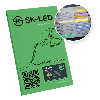 LED Musterheft – LED Streifen zum Anschauen und Vergleichen