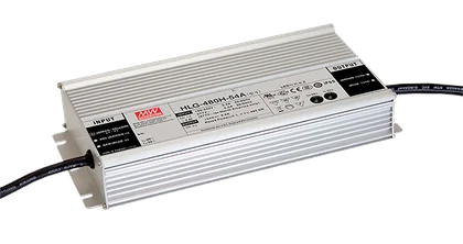 Mean Well HLG-480H-24A LED-Netzteil – 480W 24V DC IP65 Konstantspannung/Konstantstrom, TÜV