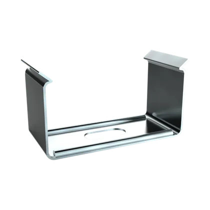 Montageklammer SPS-N1_16 aus Federstahl – für LED Alu-Aufbauprofil Exo-N1_16