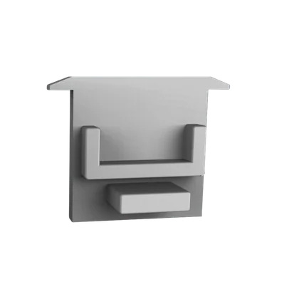 Endkappe für LED Alu Einbauprofil Exo-A2F_13 + Cover PC41 _13