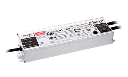 Mean Well HLG-80H-24B – 24V 80W LED-Treiber in IP67, dimmbar, Konstantspannung/Konstantstrom