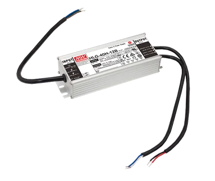 Mean Well HLG-40H-24B – 24V 40W LED-Treiber in IP67, dimmbar, Konstantspannung/Konstantstrom
