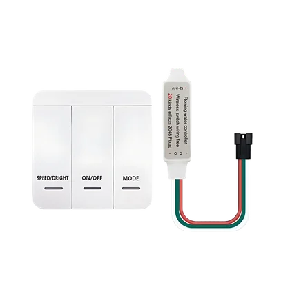 Funk LED-Controller-Set für Lauflichtstreifen – Steuerung für bis zu 125 m LED-Streifen