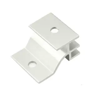 Metallclip für WPC Coex Fassadenverkleidung Serie Classic, 100 Clips + 115 Schrauben