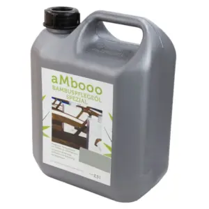 Bambuspflegeöl Spezial für Bambus Terrassendielen, Granit Grey, 2,5 Liter