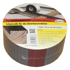 Schutzrolle für Holzunterkonstruktion