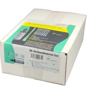 Dübelset für Universal Pfostenträger, 8 x 10 mm, 2-K Verbundmörtelset
