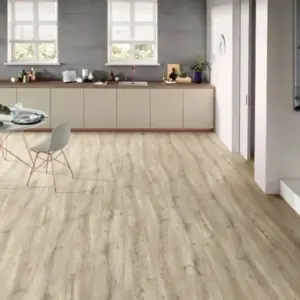 5,5 mm Klick Vinyl (SPC) mit intregierter Trittschalldämmung, Holzoptik weiß geölt, 5,5 (S) x 230 (B) x 1220 (L) mm (2,53m² / Paket)