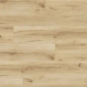 Premium 3D, 4,5 mm Klick Vinyl (SPC) mit integrierter Trittschalldämmung, Eiche natur, 1218 x 181 mm, 0,3 mm Nutzschicht (2,20 m² / Paket)