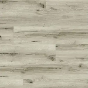 Premium 3D, 4,5 mm Klick Vinyl (SPC) mit integrierter Trittschalldämmung, Eiche grau, 1218 x 181 mm, 0,3 mm Nutzschicht (2,20 m² / Paket)
