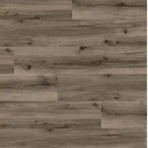 Premium 3D, 7,5 mm Klick Vinyl (SPC) mit antibakterieller Trittschalldämmung, Eiche geräuchert, 1218 x 228 mm, 0,55 mm Nutzschicht, (1,67 m² / Paket)
