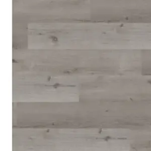 XXL Premium Deluxe 3D, 8 mm Klick Vinyl (WPC) mit intregierter Trittschalldämmung aus Kork, Eiche grau, 1524 x 228 mm, 0,7 mm Nutzschicht, (2,08 m² / Paket)