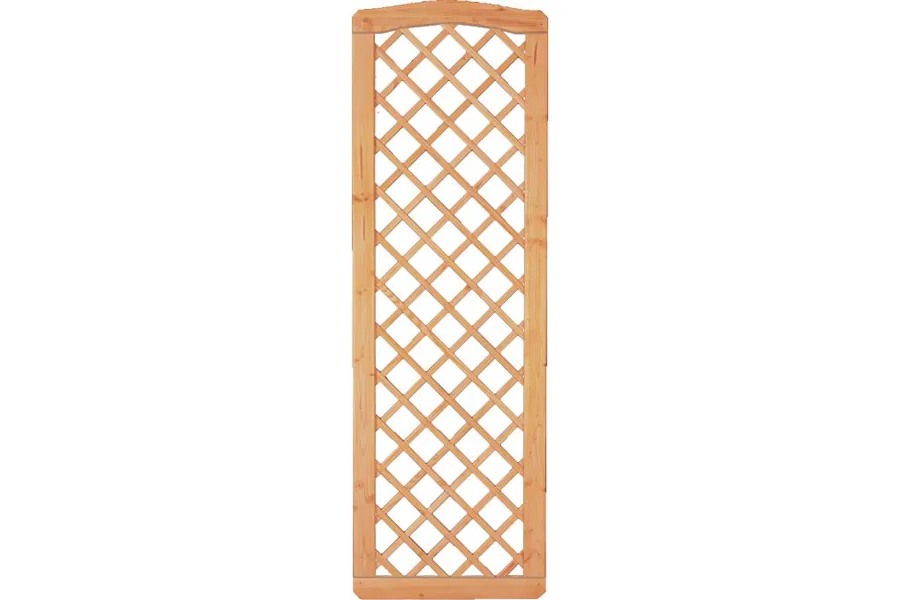 Sichtschutzzaun Holz Douglasie Rankgitter 60 x 180/183 cm (Serie: Doben)