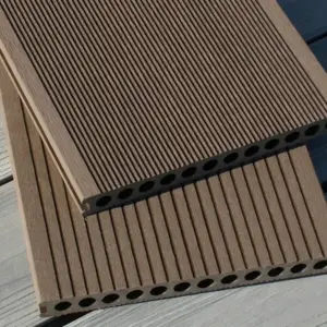 BPC Hohlkammerdiele WoodoMallorca, 25 x 250 mm, dunkelbraun, 4 m lang
