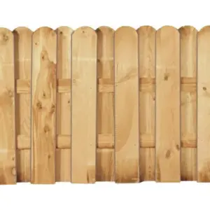 Gartenzaunelement Holz Kiefer/Fichte 180 x 90 cm (Serie Eversten)