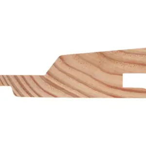Douglasie Premium Fassadenverkleidung, Massivholz, Rhombusprofil mit Nut und Feder, 27 x 96 mm in 2,00 m Länge - natur