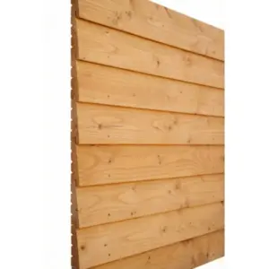 Douglasie Premium Fassadenverkleidung, Massivholz, Keilprofil, 24 / 14 x 140 mm in 2,00 m Länge - natur