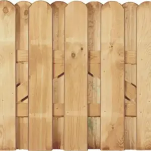 Einzeltor Holz Kiefer/Fichte 100 x 90 cm (Serie Eversten)