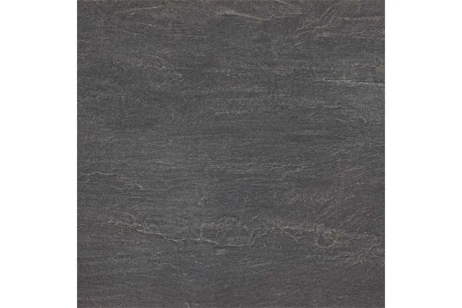 Terrassenplatten Keramikfliesen Feinsteinzeug 2 cm, Steinoptik Graphit, 60 x 60 cm