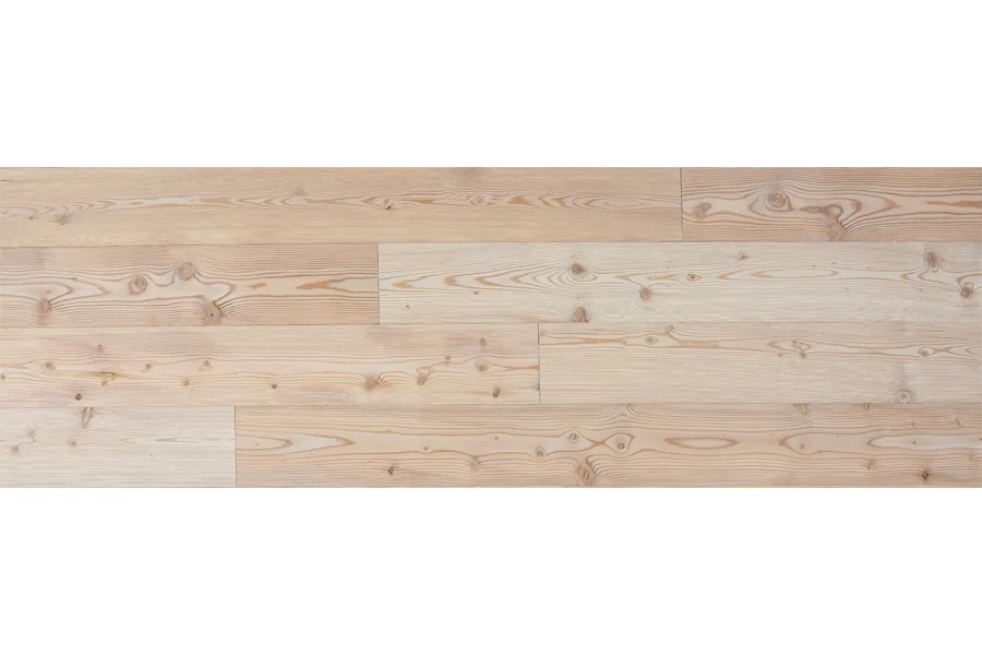 Massivdiele, europäische Lärche, 19 x 142 x 1973 mm, roh, A/B-Sortierung (1,62 m² / Paket)
