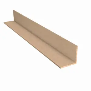 Winkelprofil 50 x 50 x 4 mm mm als Randabschluss, Länge 3 m für Resysta Terrassendielen