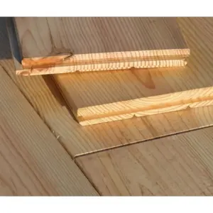Massivholzdiele französische Seekiefer unbehandelt, 21 x 176 x 2000 mm (1,41 m² / Paket)