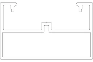 Twinson Alu-Trägerprofil, 30 (H) x 50 mm (B) in 6 m