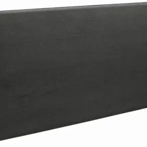 Einzelelement WPC Zaun / Sichtschutz / Steckzaun, 20 (S) x 140 (H) x 1800 (B) mm in Keilspund Anthrazit, 2er Set
