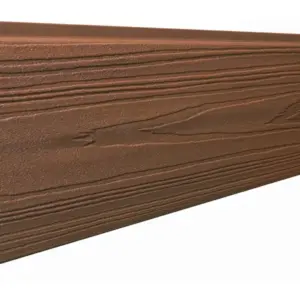 Einzelelement WPC Zaun / Sichtschutz / Steckzaun, 20 (S) x 140 (H) x 1800 (B) mm in CoEX IPE, 2er Set