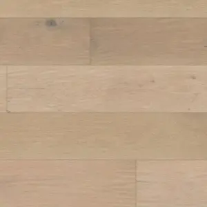 Premium Parkett Europäische Eiche 19 x 250 x 2200 mm, Antique - gealtert, Masteröl weiß, gekälkt (2,2 m² / Paket)