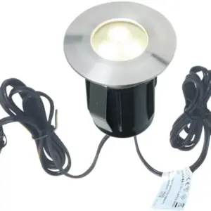 Einbauleuchte MARS, 0,5 W, 1 m Kabel + Stecker, 1 m Kabel + Kupplung, Ø 42 mm, IP 44, A+
