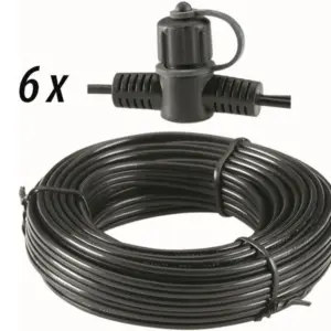 Hauptkabel 15 m Kabel inkl. 6 feste Kabelanschlüsse