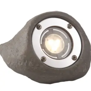 Außenstrahler Nuki, Steinoptik, 3 Watt, 110 (H) x 145 (L) mm