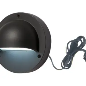 Wandleuchte SARIN, 140 (H) x 140 (B) mm, 1 Watt, schwarz