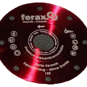 Diamant-Trockentrennscheibe, Ø 125 mm